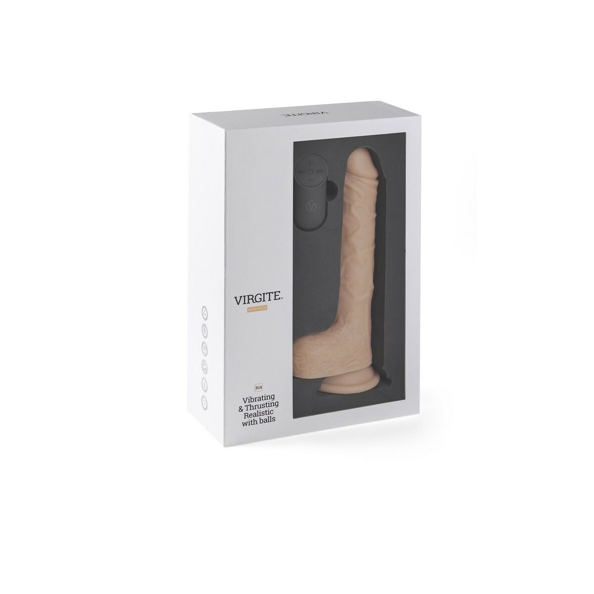 Realistlik vibraator Virgite 23 cm
